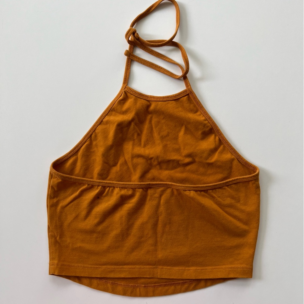 ❌SOLD❌ The Rolling Stones Halter Crop Top - Picture 4 of 5